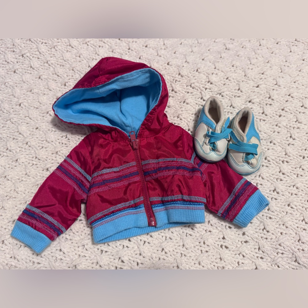 American Girl Doll Jacket and Shoes